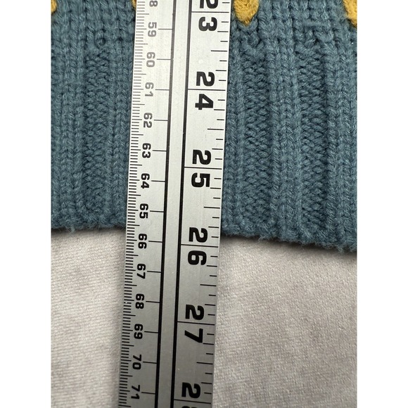 Vintage‎ Broadway Sweater Mens Medium Acrylic Knit Pullover 80s Pattern - Picture 6 of 15